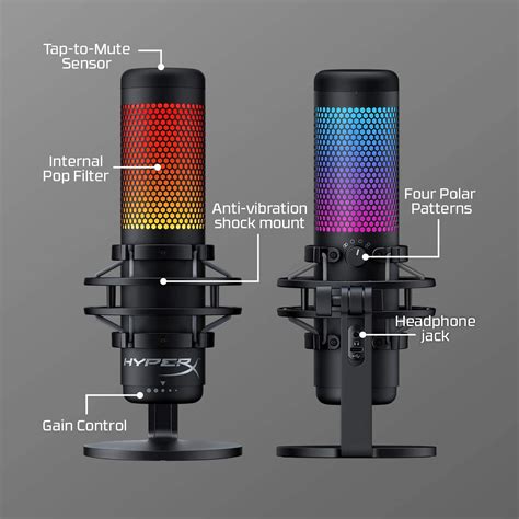 HyperX Releases QuadCast S USB Microphone - Legit Reviews