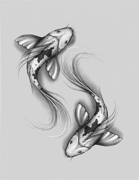 love sketches | Koi tattoo design, Pisces tattoo designs, Koi fish drawing