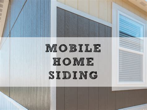 Mobile Home Siding - Best Types, Replacement & Repair How To - Mobile ...