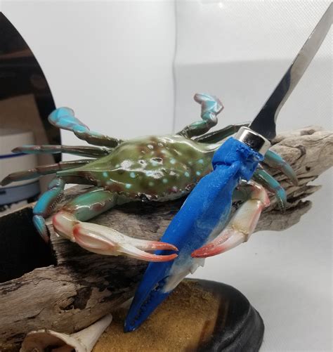 Crab Knife Set/ MD Blue Crab Claw Handle Knife /king Crab/lobster/ - Etsy