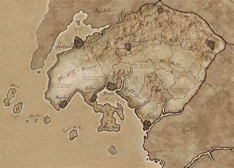 Hammerfell Ingame map by Tamriel-Rebuilt on DeviantArt