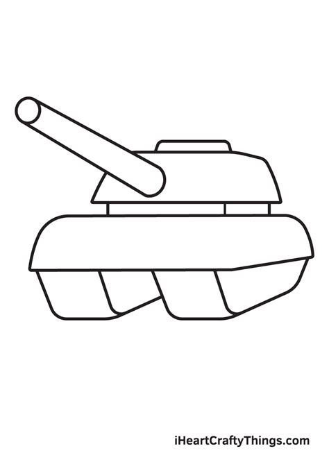 how to draw a tank - Veloz Beted1955