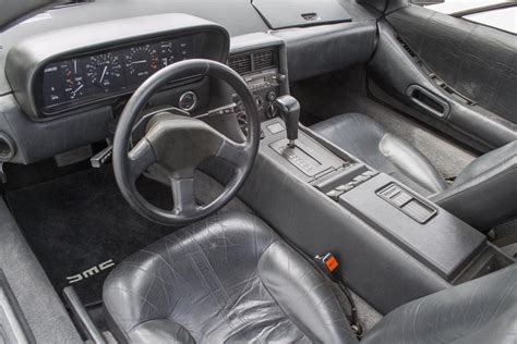 Delorean Black Interior