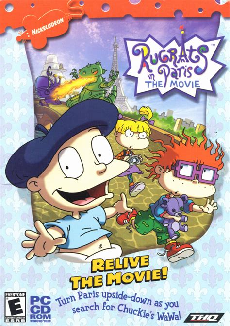 Rugrats in Paris: The Movie cover or packaging material - MobyGames