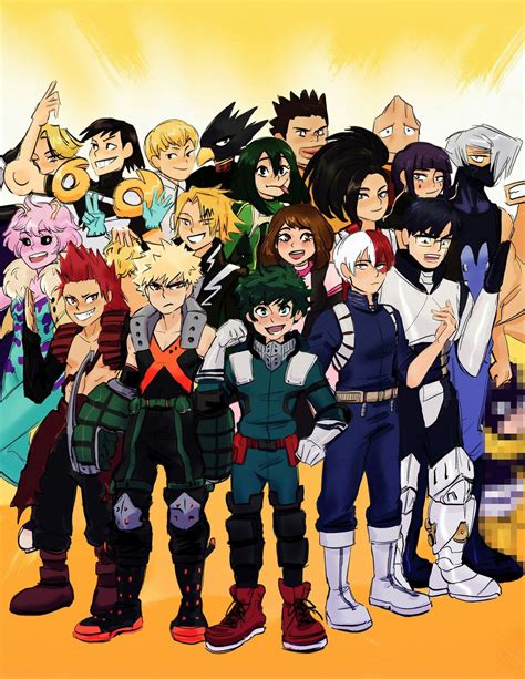 My Hero Academia Class 1a - Communauté MCMS