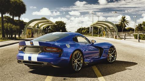 Blue Dodge Viper GTS UHD 4K Wallpaper - Pixelz.cc