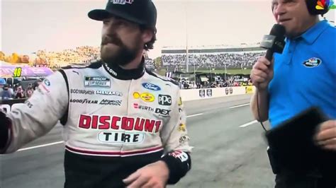 Blaney Wins! Post race interview! - YouTube