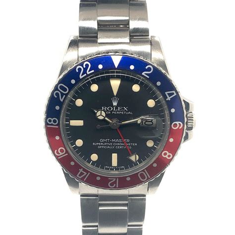 Vintage Rolex GMT-Master Pepsi Ref. 1675 Circa 1978-79