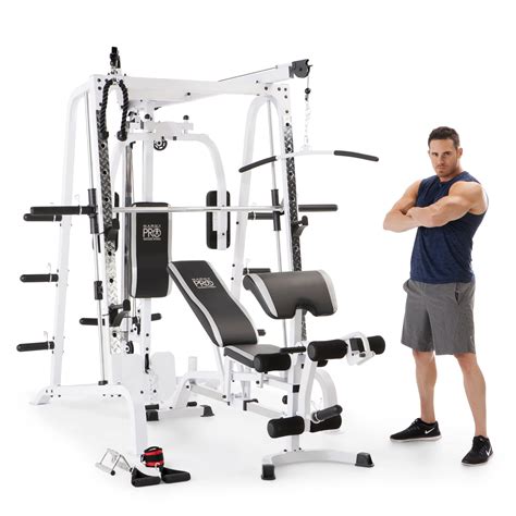 Marcy Diamond Smith Cage Workout Machine Total Body Training Home Gym ...