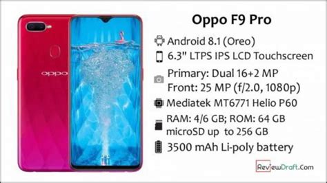 oppo-f9-pro-specifications | CricketBio