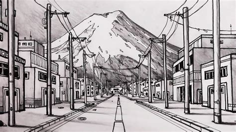 Street Perspective Drawing