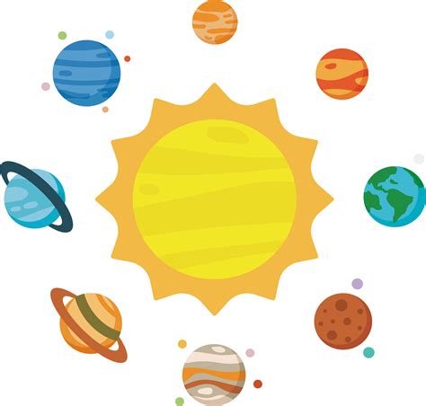 Clip Art - Solar System Planets Clipart - Png Download - Full Size ...