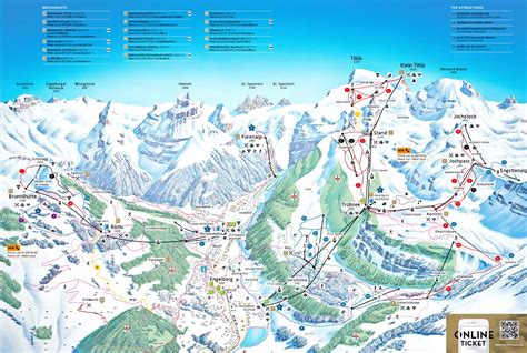 Full size piste map for Engelberg