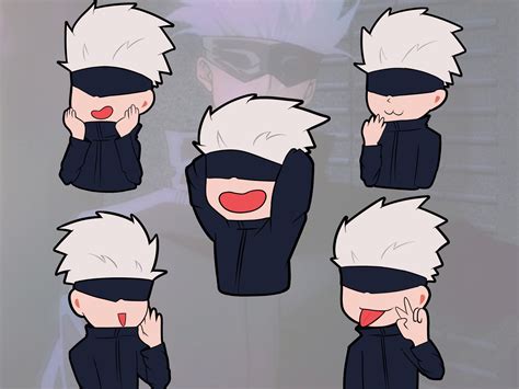 Jujutsu Kaisen Emote Discord (⁎˃ᆺ˂)