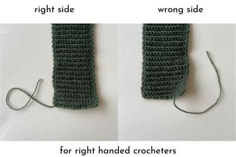 Which Side Of Crochet Is The Right Side - Craft and Crochet