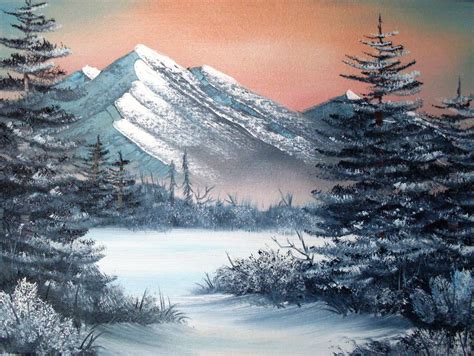 Pin by Shanell Hostetler on paintings | Winter landscape painting ...