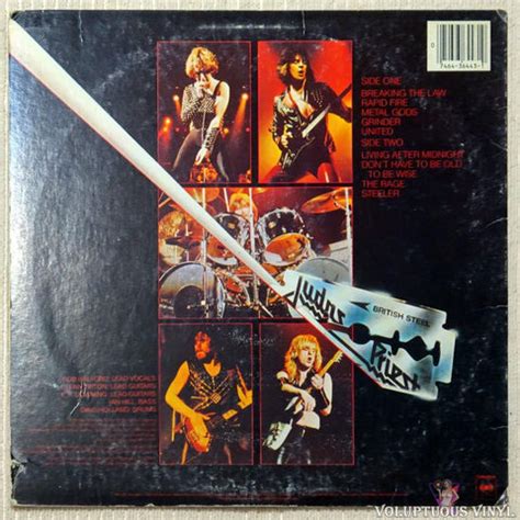 Judas Priest ‎– British Steel (1980) Vinyl, LP, Album – Voluptuous ...