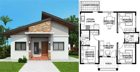 Perfect Simple House Design With Floor Plan 3 Bedroom Memorable – New ...