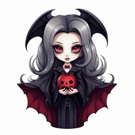 Cute vampire halloween costume representation. | Free Photo ...