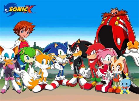 Download Sonic X - High-Speed Adventure in Anime World Wallpaper ...