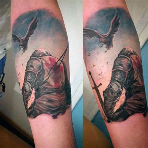 Top 80 Best Knight Tattoo Designs For Men - Brave Ideas