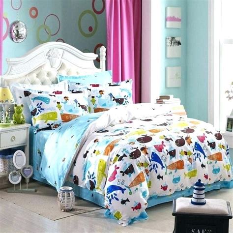 Ikea Kids Bedding Duvet Covers Queen Cartoon Bedlinen Cotton Pertaining ...