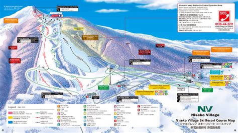 Niseko Piste Map