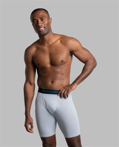 Men's Breathable Long Leg Boxer Brief