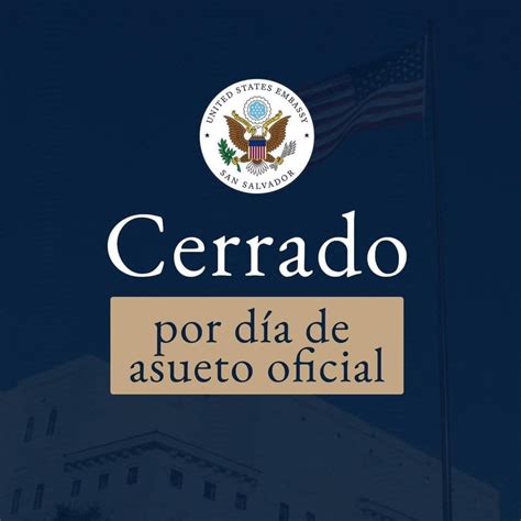 Embajada de Estados Unidos en El Salvador cerrará sus puertas este 31 ...