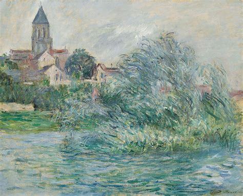 Claude Monet - The Church at Vétheuil