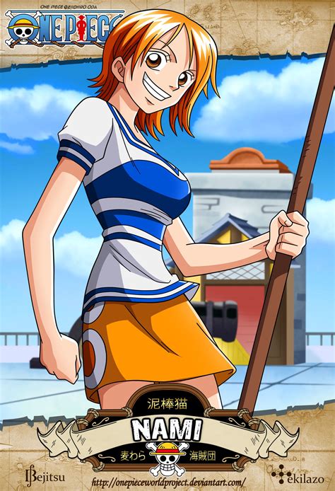 One Piece - Nami by OnePieceWorldProject on deviantART | One piece nami ...