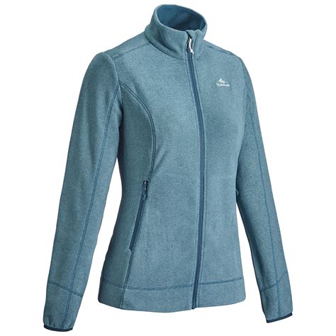 Buy Women's Blue Hiking Fleece Jacket Online | Decathlon