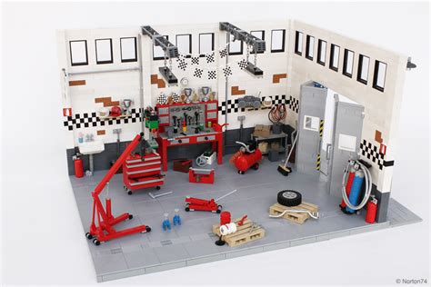 LEGO IDEAS - GARAGE LIFE - Oldtimer VOLKSWAGEN "service and repair ...