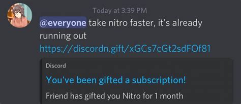 [Scam Alert] Discord Nitro Phishing: You could eventually have your ...