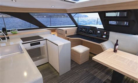 Catamaran Interior