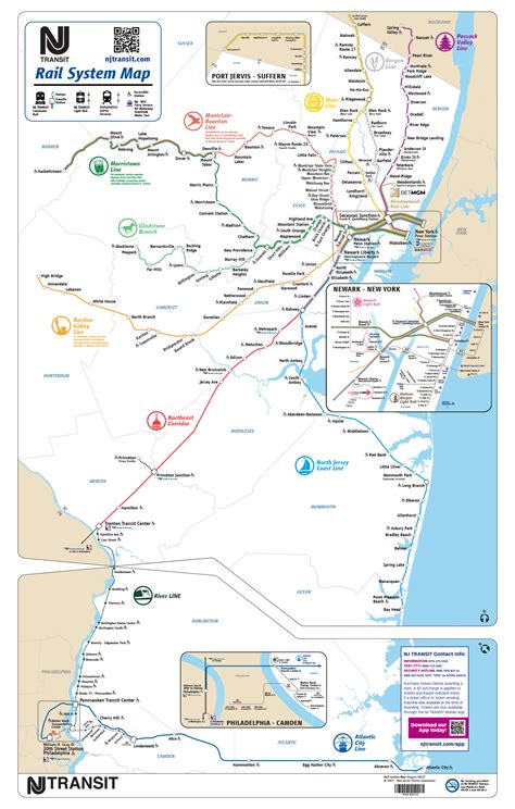 Transit Maps: Official Map: A New Geographical Map for the NJ Transit ...