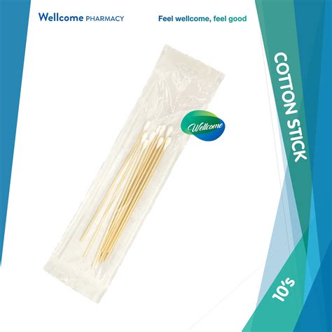 Hospitech Sterile Cotton Applicator Stick - 10s – Wellcome Pharmacy