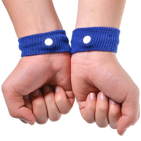 1 Pair Morning Motion Sickness Relief Wrist Band Nausea Acupressure ...