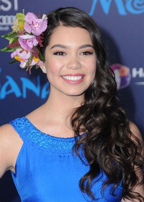 AULI’I CRAVALHO at Moana Premiere in Los Angeles 11/14/2016 - HawtCelebs