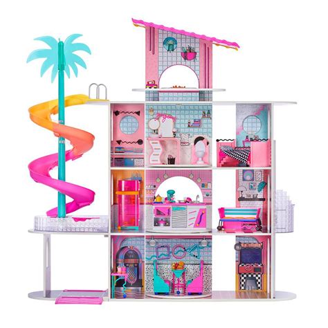 LOL Surprise OMG House of Surprises – New Real Wood Doll House with 85 ...