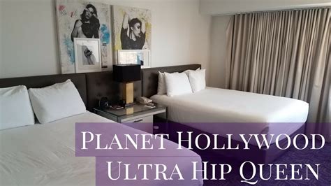 Planet Hollywood Las Vegas - Ultra Hip Queen Room - YouTube