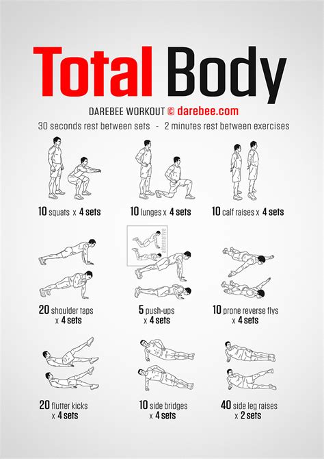 Get Full Body Workout For Beginners At Home Men Images - what exercise ...