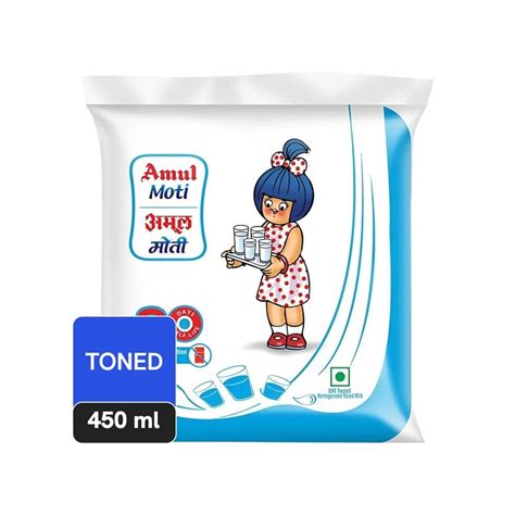 Amul Moti Toned Milk (90 Days Shelf Life) Price - Buy Online at ₹31 in ...