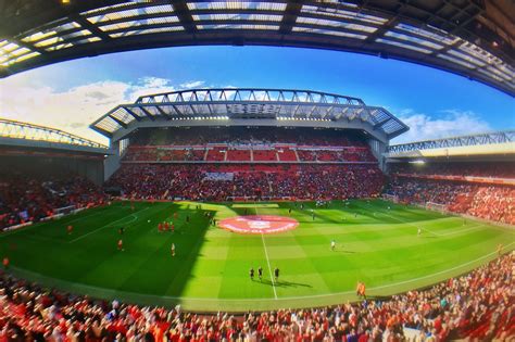 Anfield Stadium in Liverpool - Home of The Liverpool Football Club - Go ...