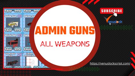 Roblox Admin Guns Script | Free Download