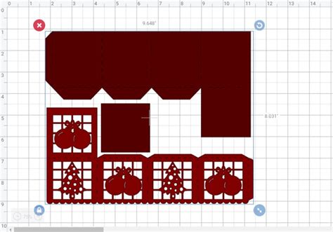 Svg File Cricut Gift Box Template