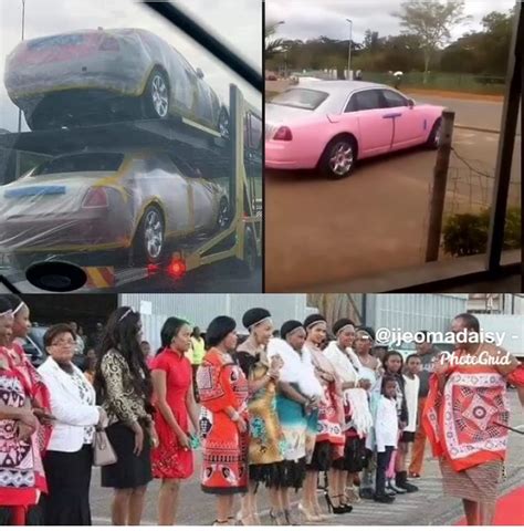 King Mswati III Of Eswatini Swaziland Buys 19 Rolls Royce For His 15 ...