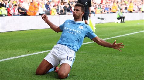 Premier League: Rodri winner helps Manchester City go top of the table ...