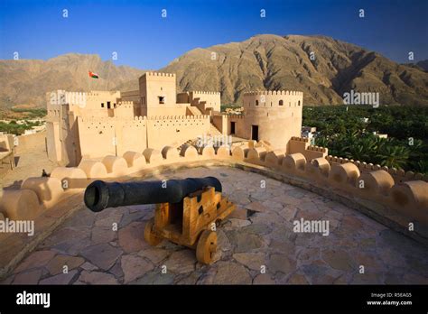 Oman, Nakhal, Nakhal Fort Stock Photo - Alamy