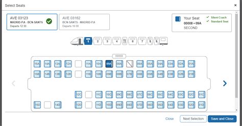 Interactive Seat Map for Spanish Rail (Renfe) - SAP Concur Community